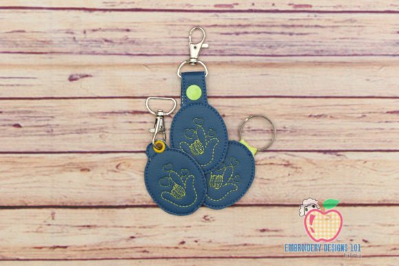 Download Love Hand Gesture ITH Keyfob - Love Collection