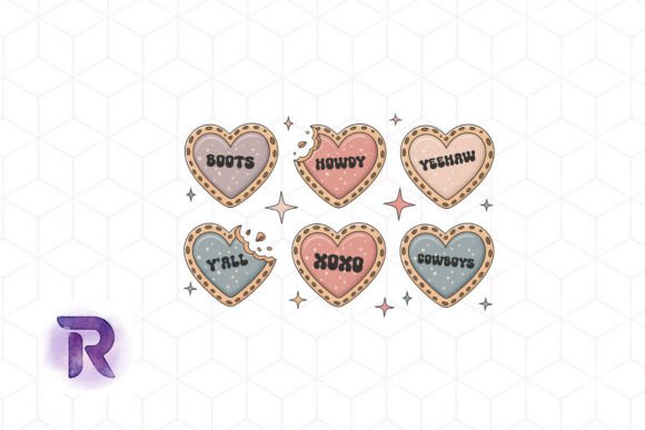 Download Western Love Hearts Valentine's Day PNG - Love Collection