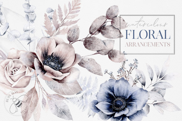Download Watercolor Flower Arrangements Florals - Arrangements Collection