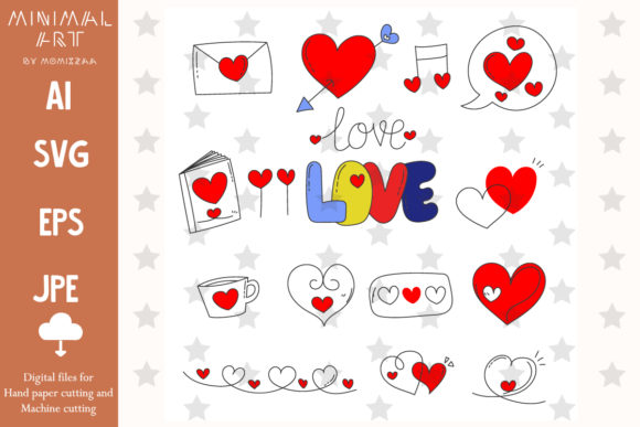 Download Hearts Doodle Valentine Svg Clip-art - Doodle Collection