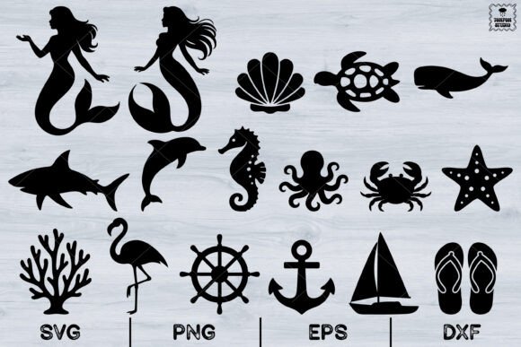 Download Sea Animals, Ocean Animals, Beach Svg - Ocean Collection