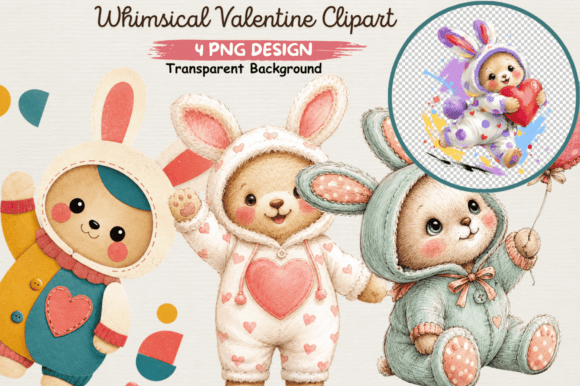 Download Whimsical Valentine Clipart PNG,love PNG - Love Collection
