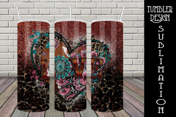 Download Tumbler Design Sublimation Western Love - Love Collection
