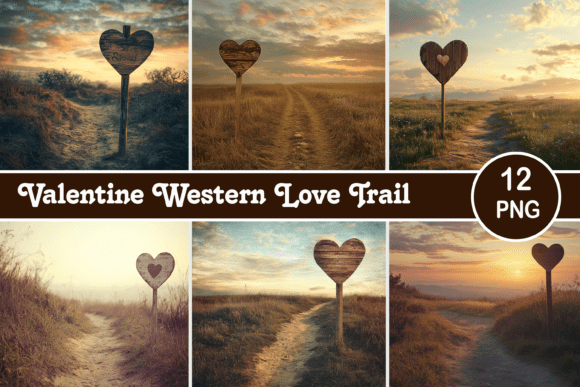 Download Valentine Western Love Trail - Love Collection