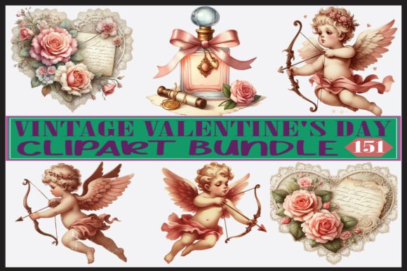 Download Retro Romantic Love Illustrations - Love Collection