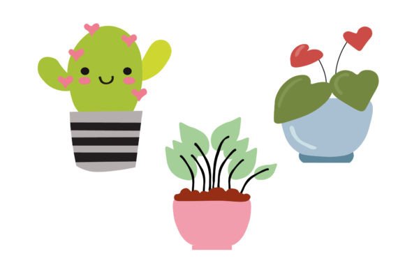 Download Cute Love Cactus Valentine Icon - Love Collection